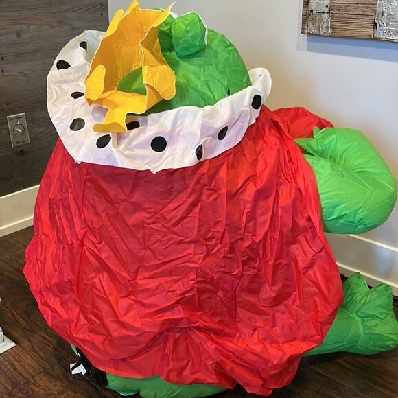 GEMMY AIRBLOWN INFLATABLE VALENTINES FROG PRINCE 3FT like NEW ***RARE*** - Picture 6 of 6